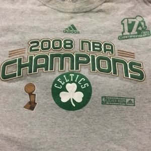 Adidas Boston Celtics 2008 championship tee